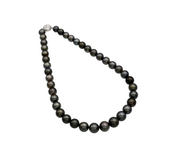Tahitian Grey Pearl Necklace String
