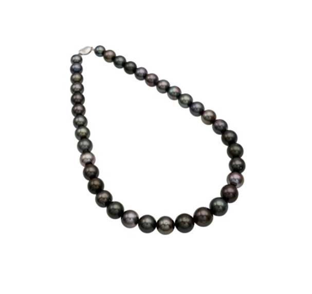Tahitian Grey Pearl Necklace String