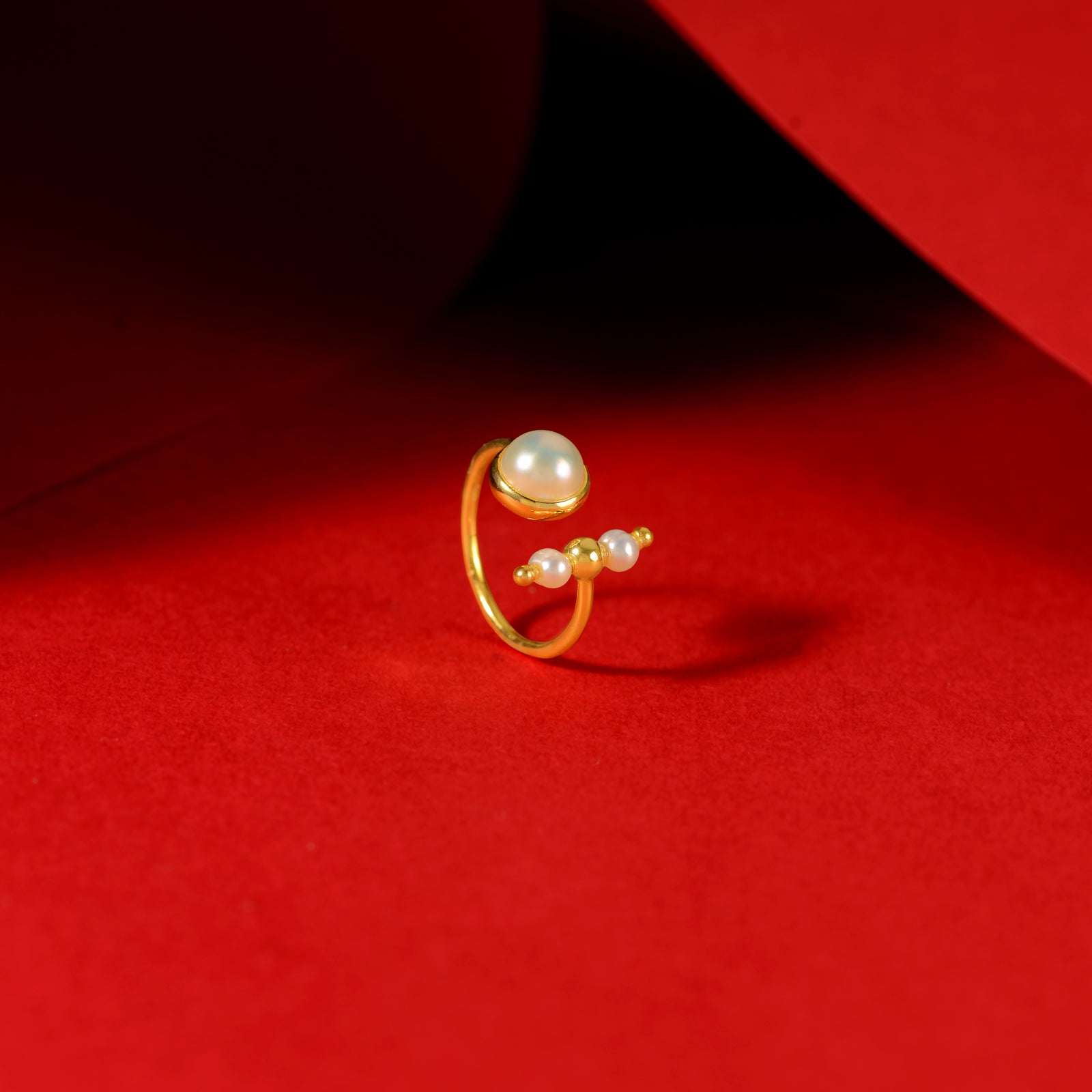 Balance Pearl (Open Pearl Ring)
