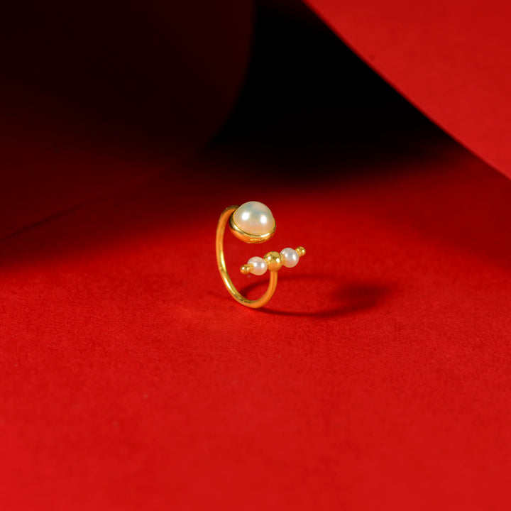 Balance Pearl (Open Pearl Ring)