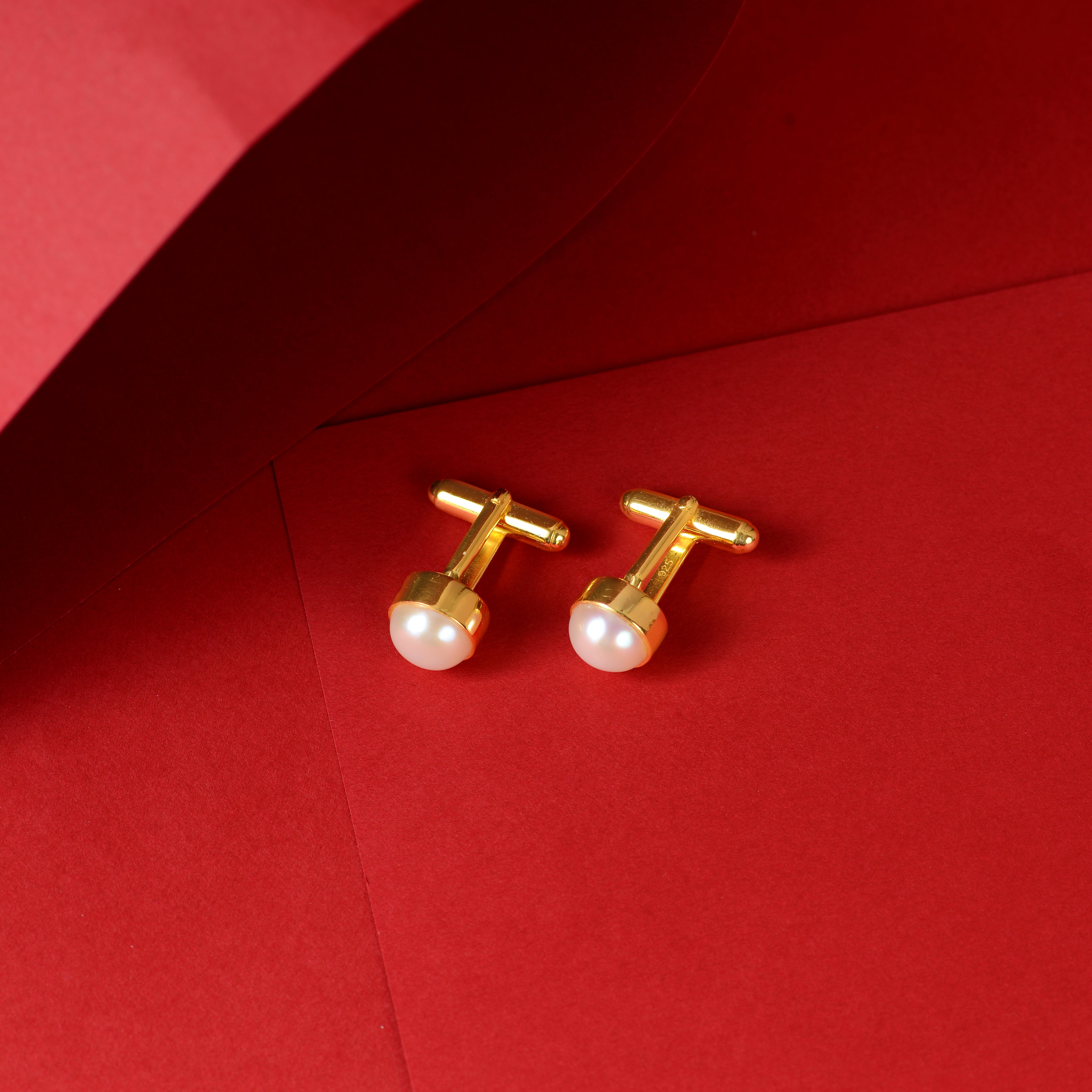 Framed Pearl Cufflink (Pearl Cufflinks)
