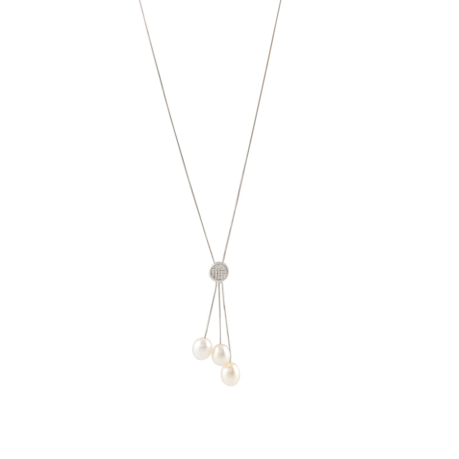 Triple Drop (Pearl Pendant Necklace)