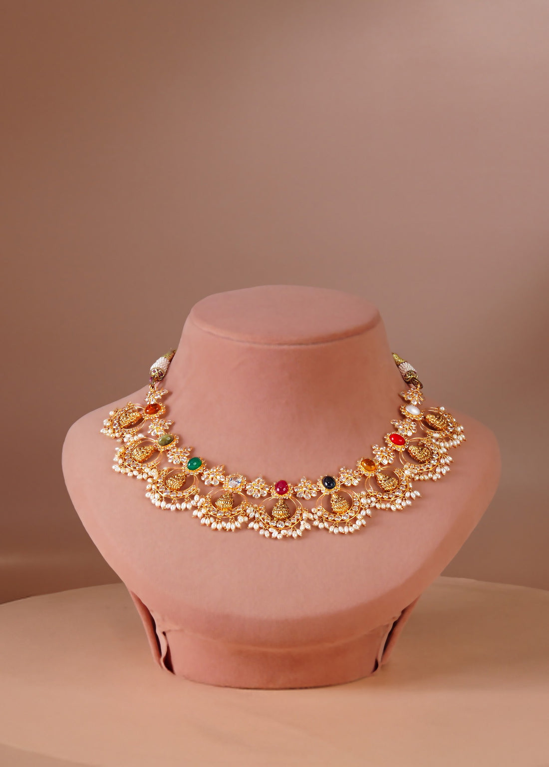 Timeless 22K Pearl Choker Necklace