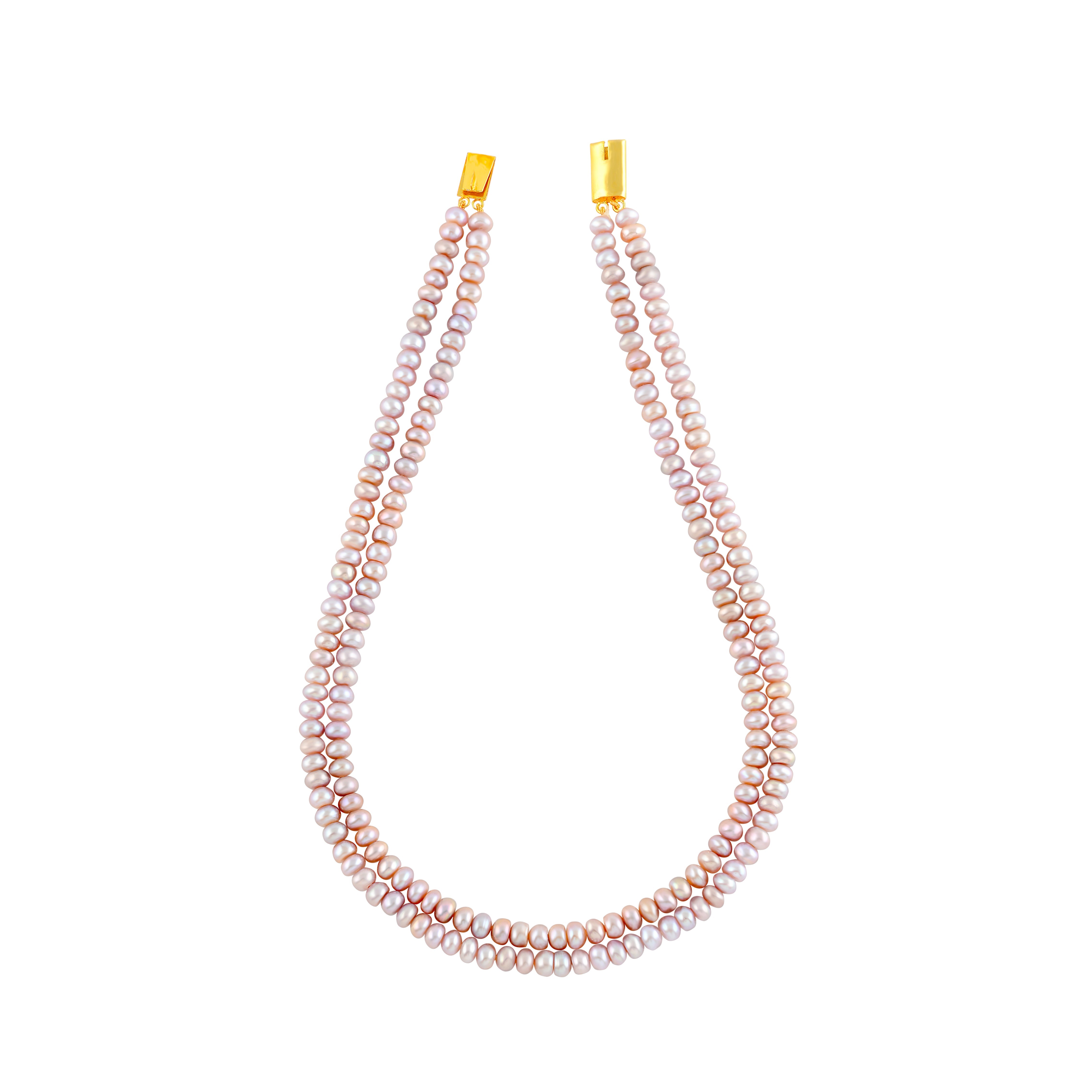 Short Pearl Button Necklace - Krishna Jewellers Pearls and Gems