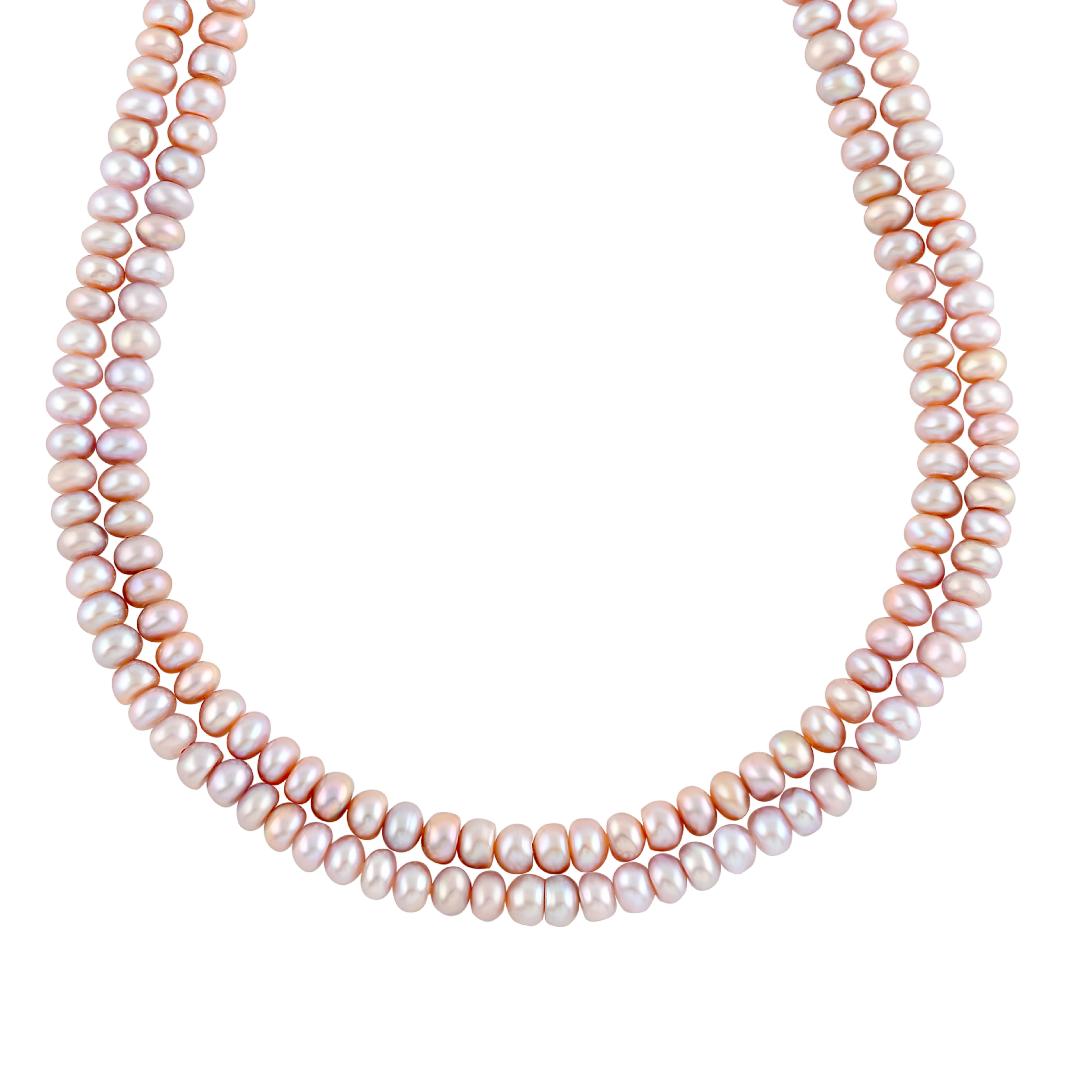 Short Pearl Button Necklace - Krishna Jewellers Pearls and Gems