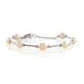 Single Strand Pearl Bracelet (Freshwater Pearl Bracelet in Silver)