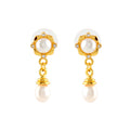 Dazzling Pearl Drop Earrings