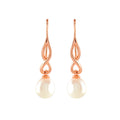 Twisted pearl Drop Earrings