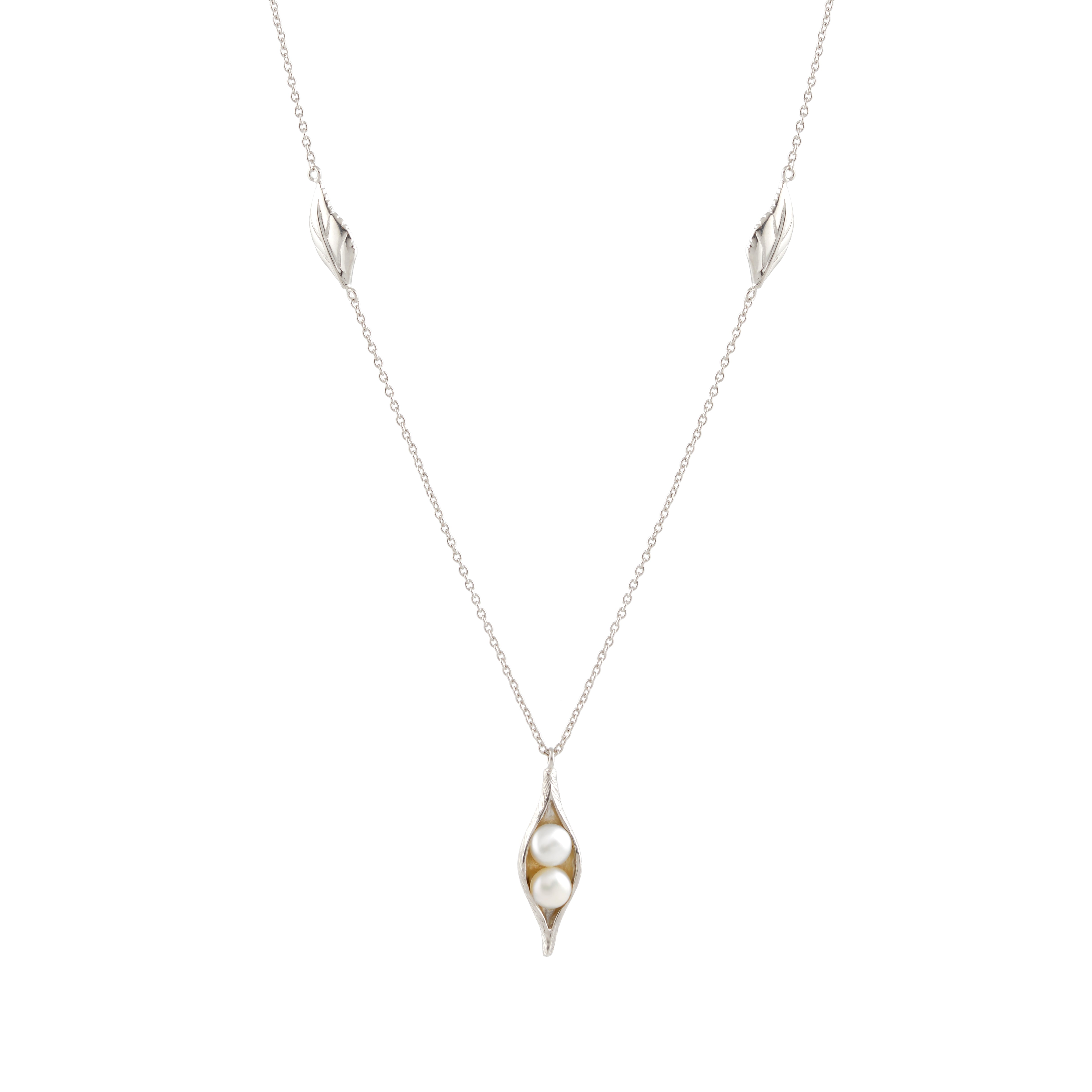 Stylish Fresh Water Pearl Pendant Necklace - Krishna Jewellers Pearls and Gems