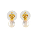 Drop Pearl Studs Earrings