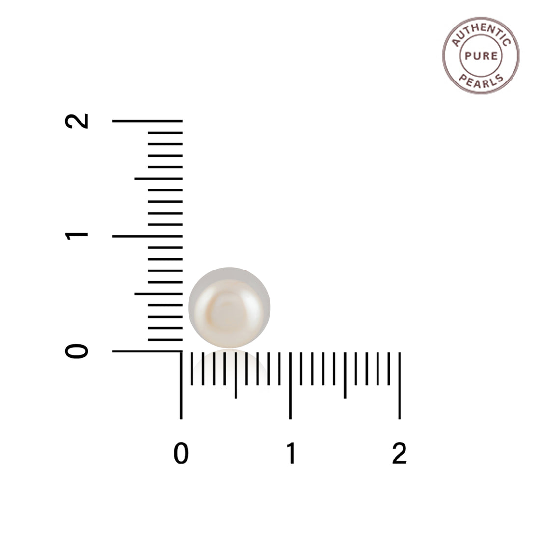 Classic white Pearl studs ( fresh water white pearl studs )