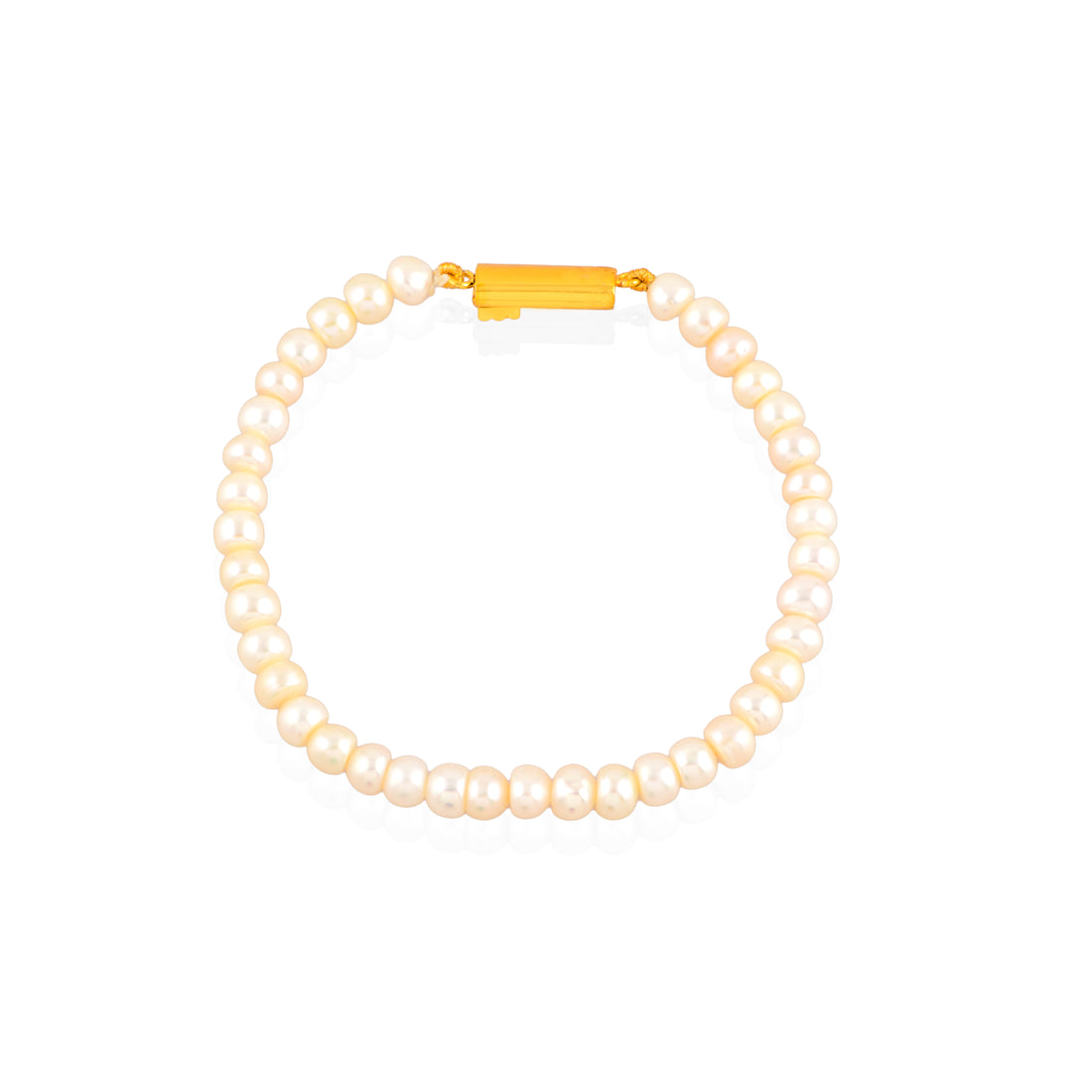 Classic Pearl String Necklace & Bracelet Set (Freshwater Pearl Necklace and Bracelet Set )