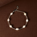 Single Strand Pearl Bracelet (Freshwater Pearl Bracelet in Silver)