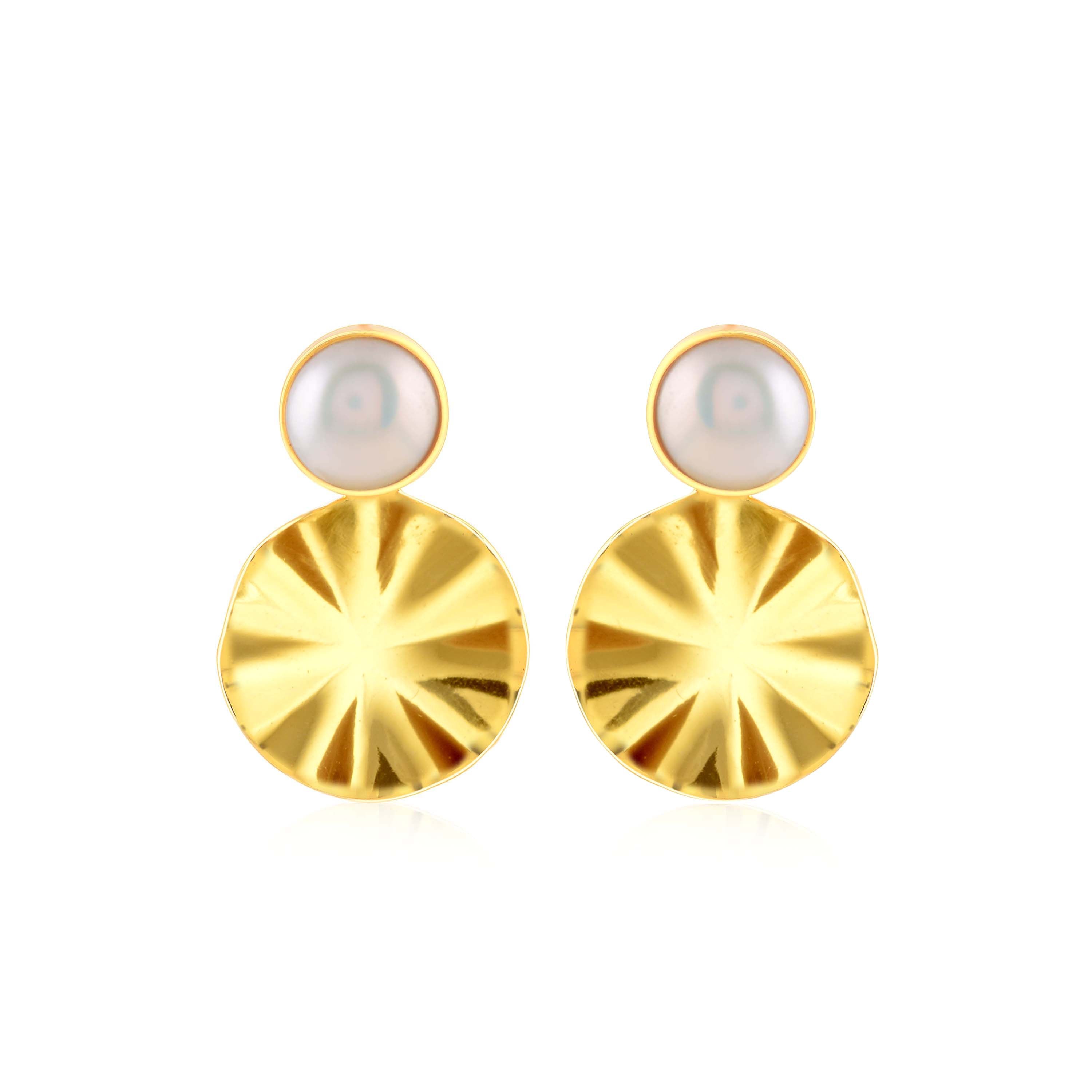 Classic Statement Earrings - Krishna Jewellers Pearls and Gems