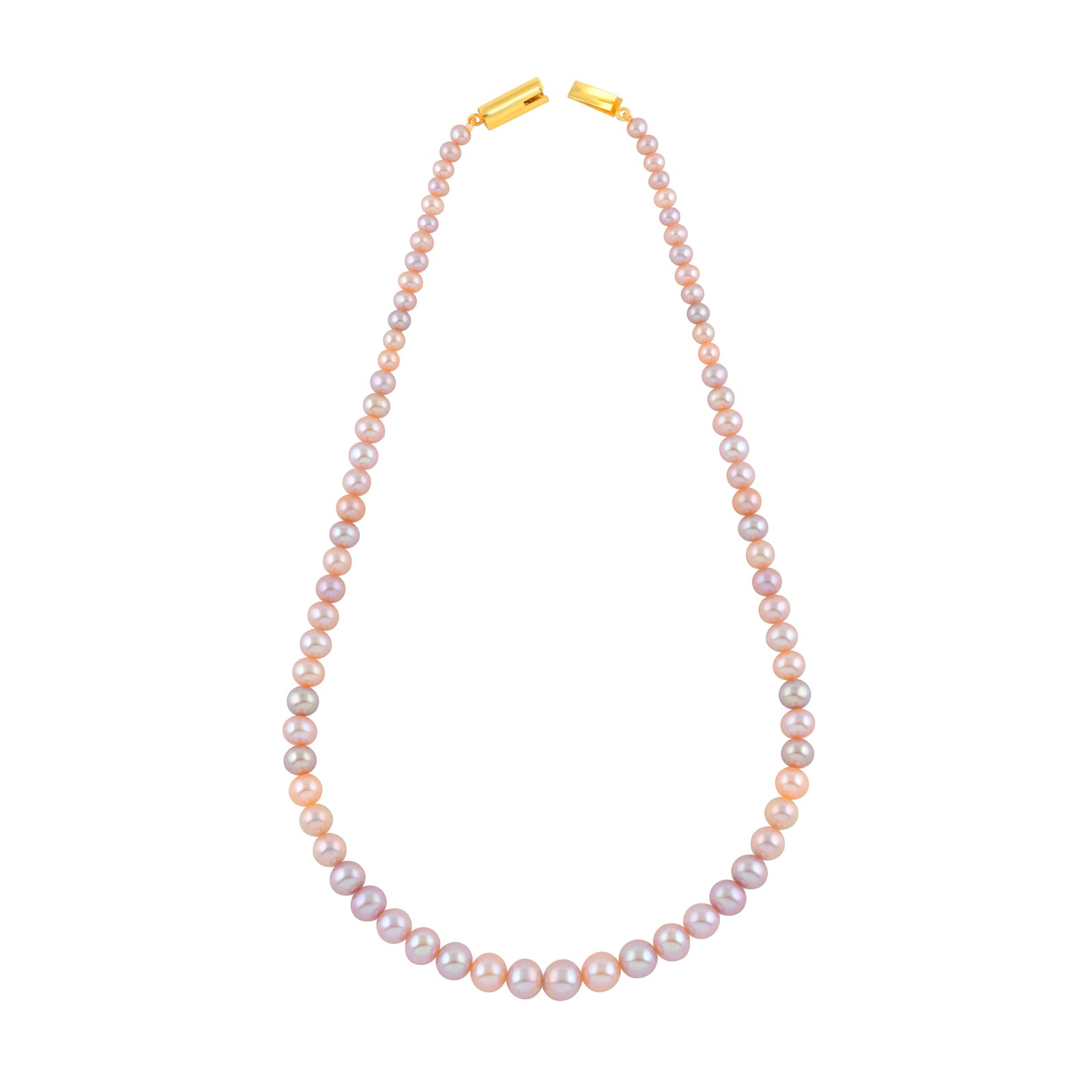 Naturally Lavender Graduation Pearl Strand - Krishna Jewellers Pearls and Gems