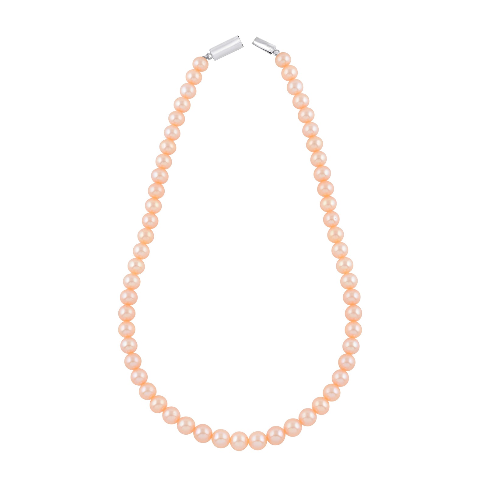 Splendid Pink Freshwater Pearl Necklace - Krishna Jewellers Pearls and Gems