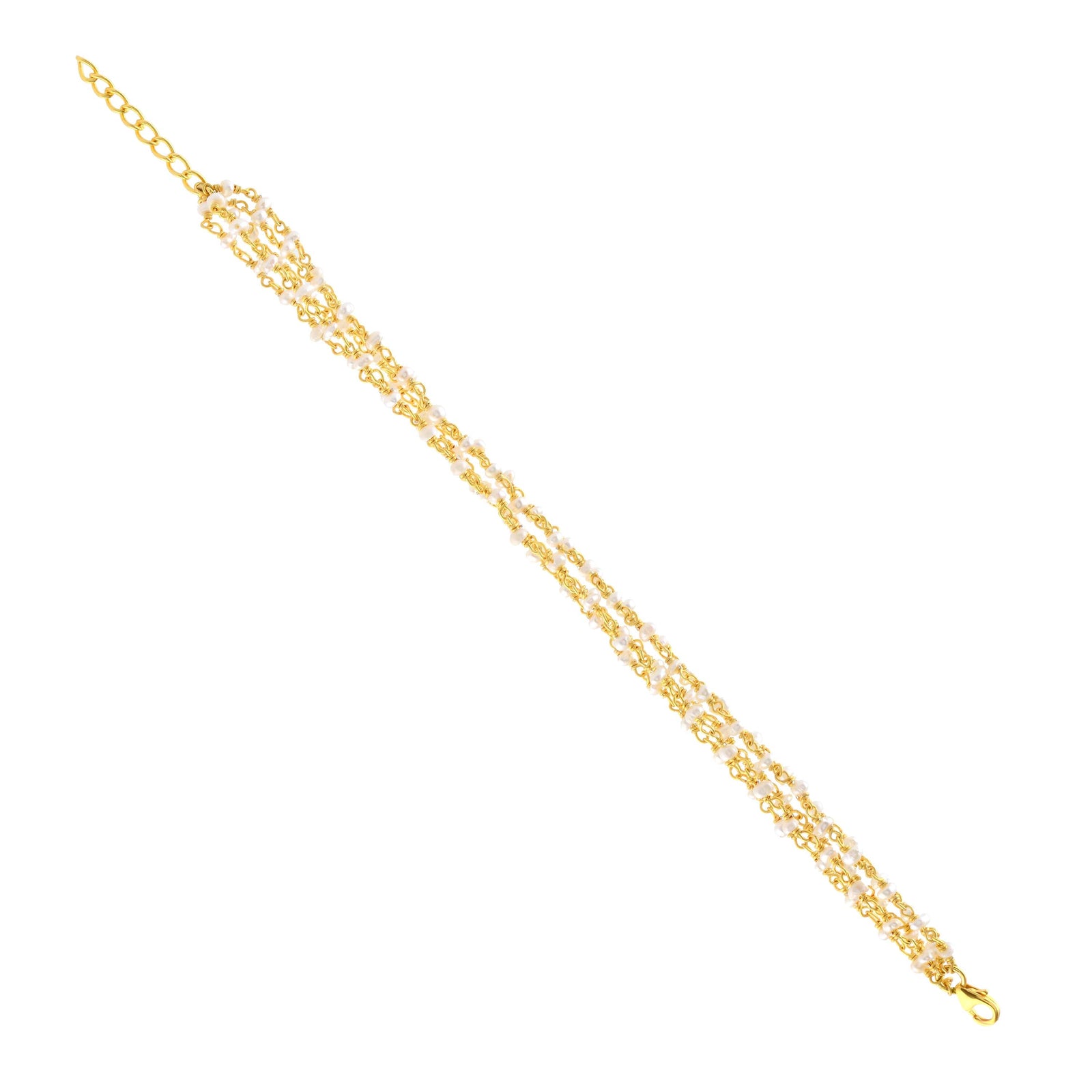 Shop Elegant Pearl Bracelet - Natural Beauty & Lightweight Comfort