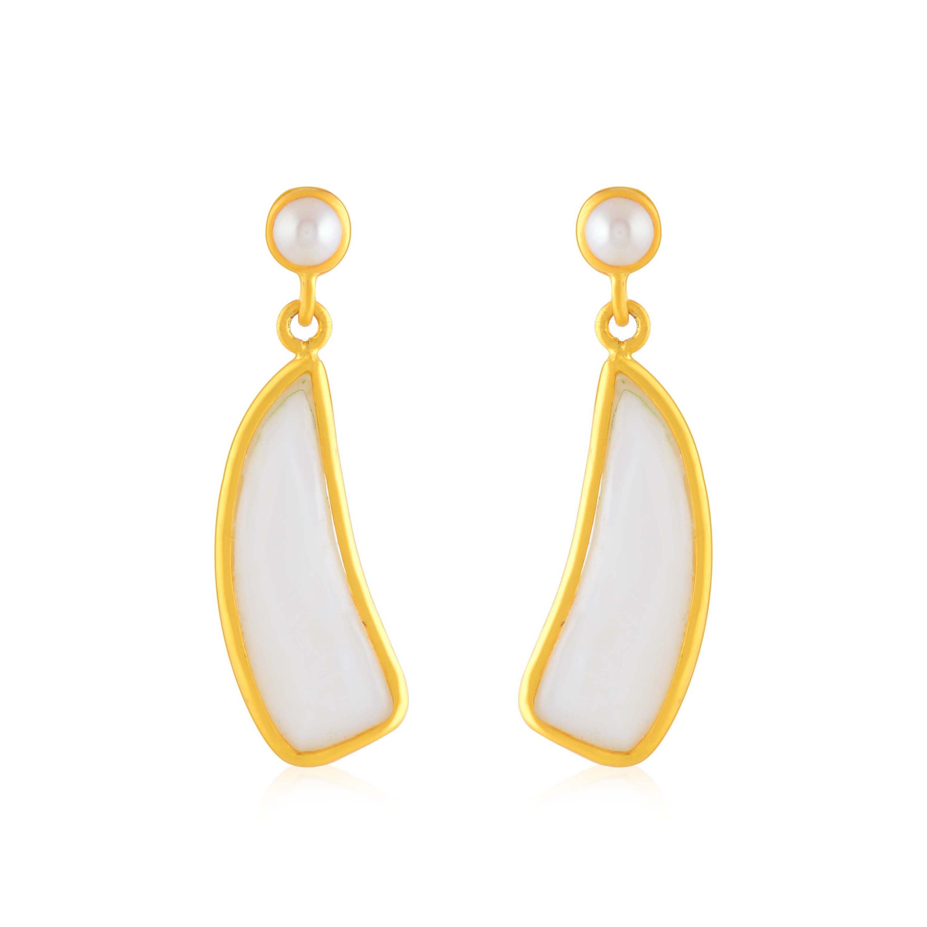 Modern Design Earrings For Contemporary Glam - Krishna Jewellers Pearls and Gems