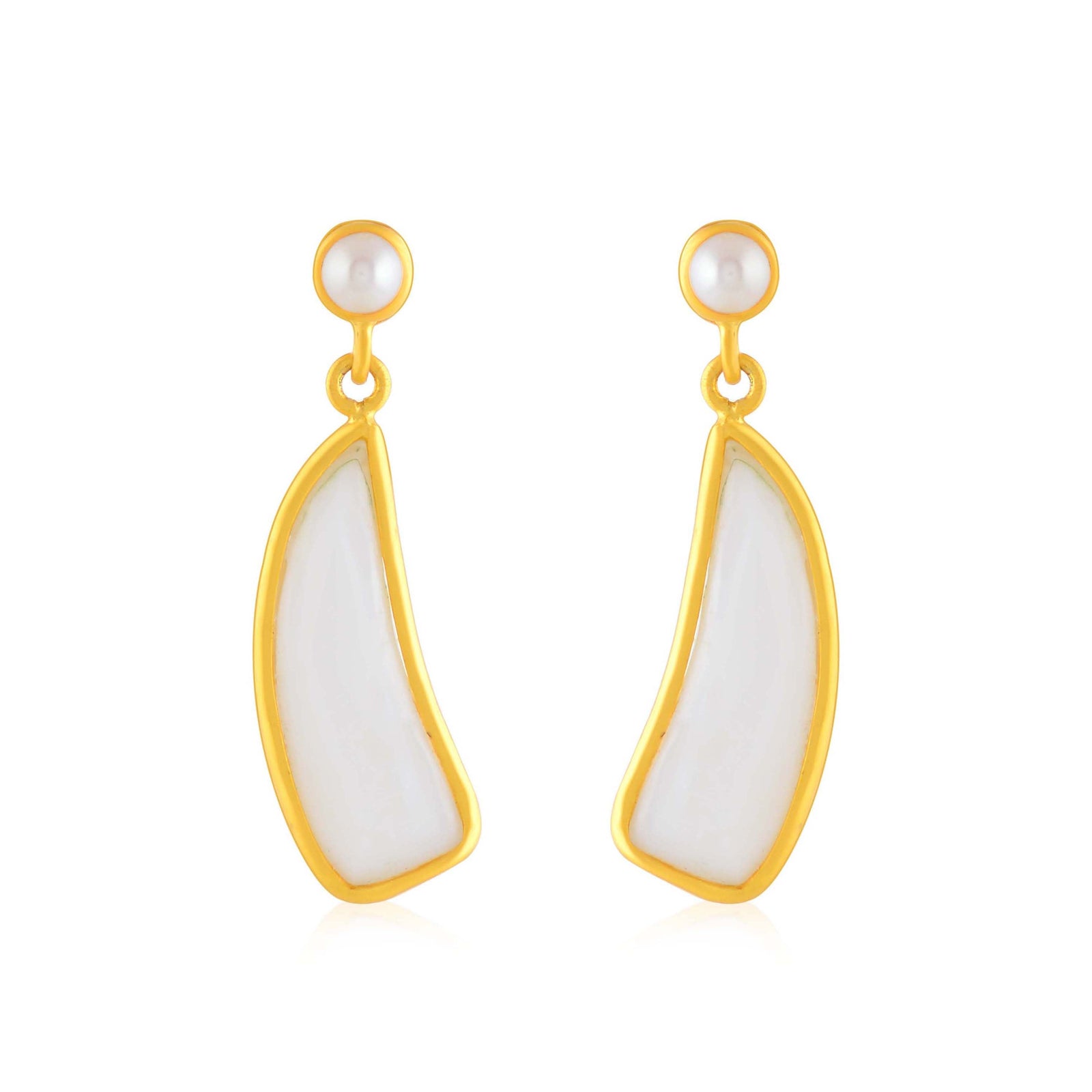 Modern Design Earrings For Contemporary Glam - Krishna Jewellers Pearls and Gems