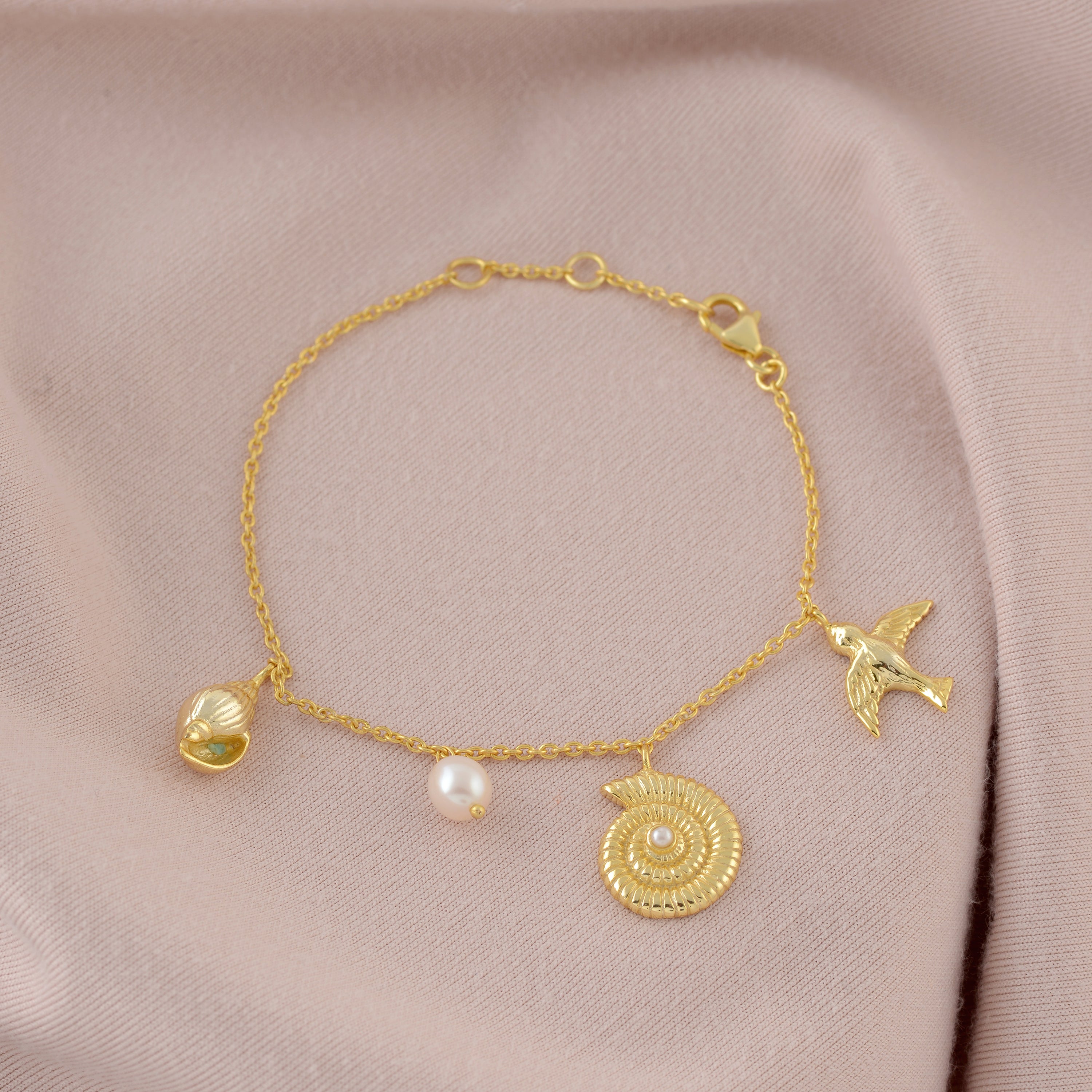 Natural Beauty Inspired Pearl Bracelet - Krishna Pearls