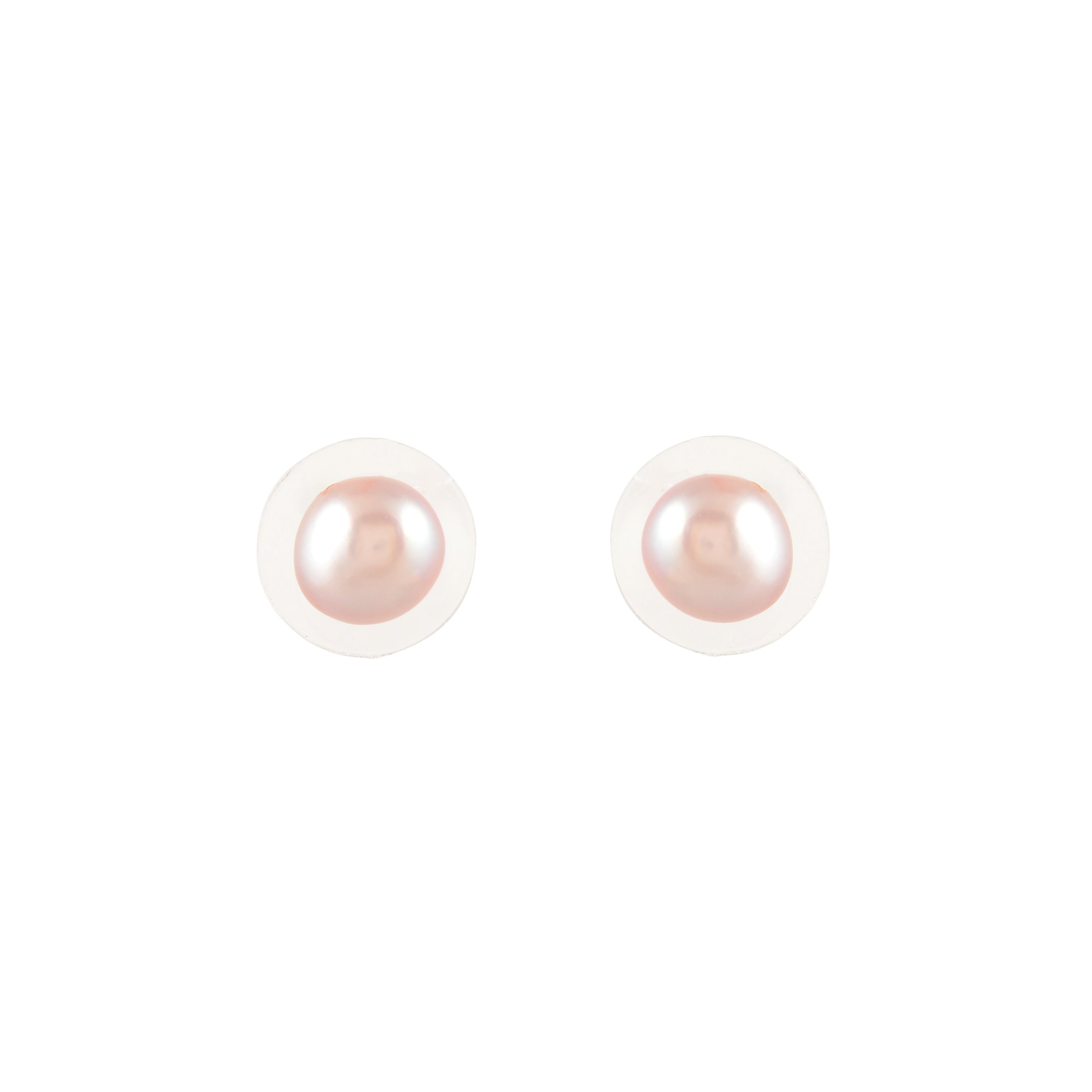 Signature White & Pink Pearl Stud Set