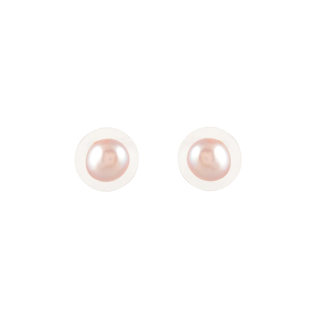 Signature White & Pink Pearl Stud Set