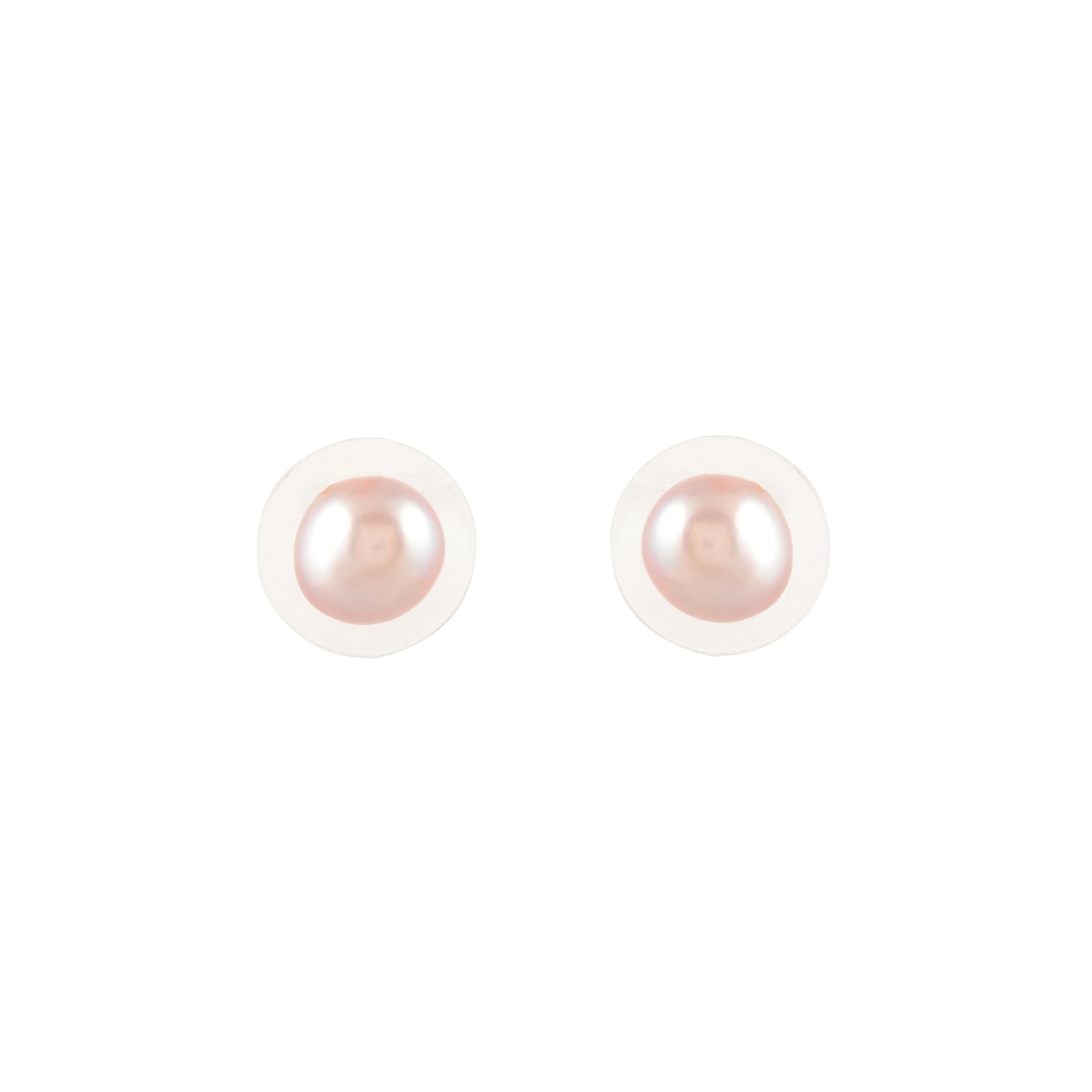 Signature White & Pink Pearl Stud Set
