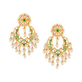 Eccentric Gold Pearl Chandbali Tops