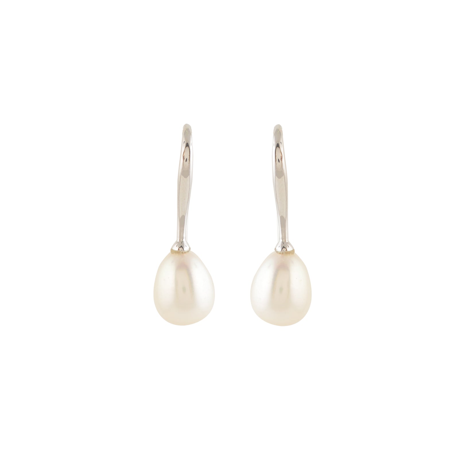 Classic Drop Pearl Earrings (Freshwater Pearl Hanging Earrings)