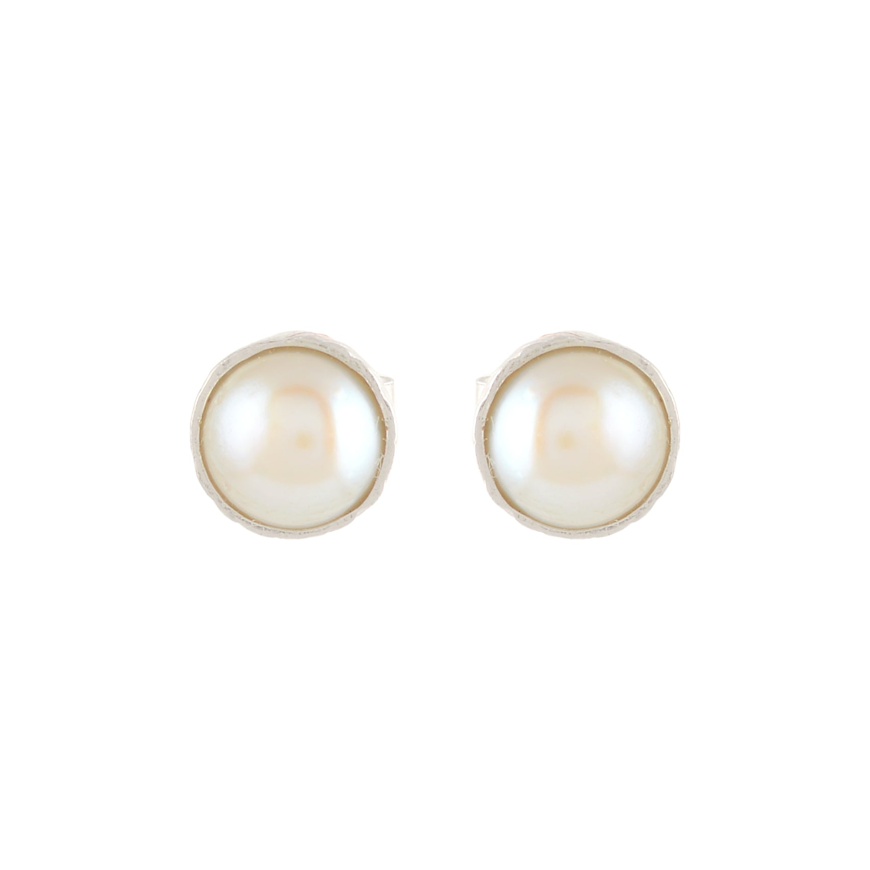 Freshwater Pearl Silver Studs