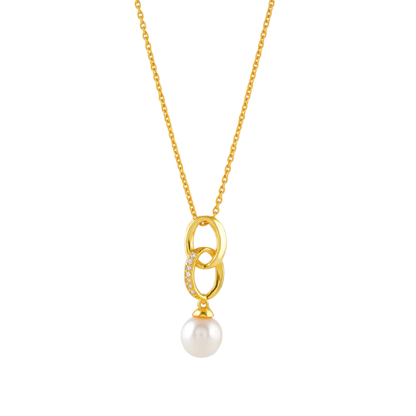 Stylish Freshwater Pearl Pendant Necklace - Krishna Jewellers Pearls and Gems