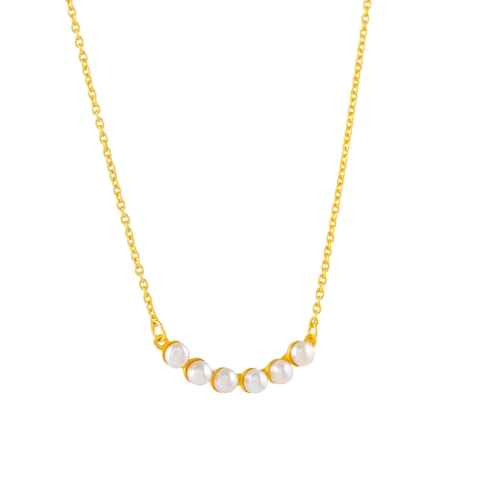 Dainty Pearl Necklace - Krishna Jewellers Pearls and Gems