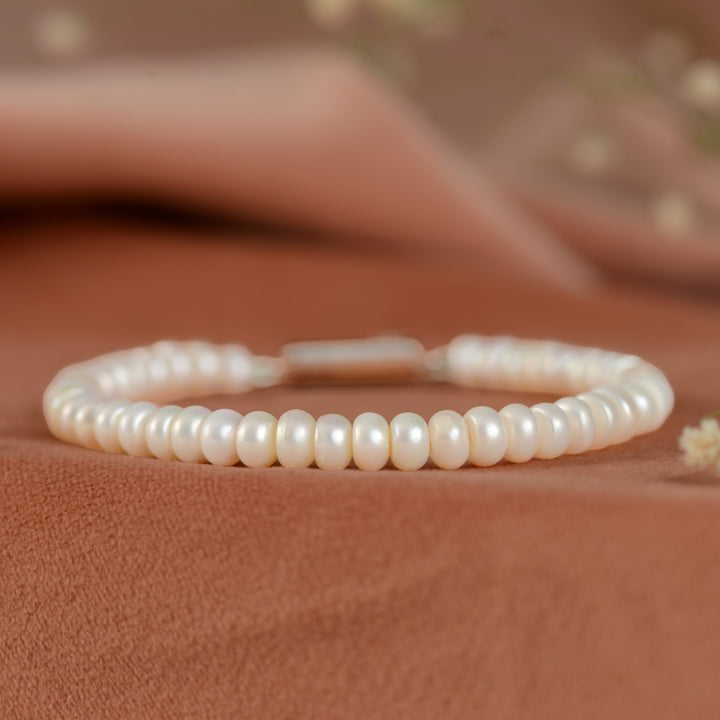 Ivora Lumière Bracelet (Freshwater Pearl Single-Strand Bracelet)