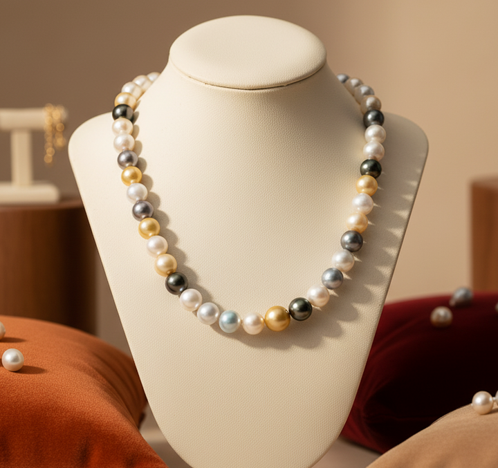 Multi-Colour Pearl String