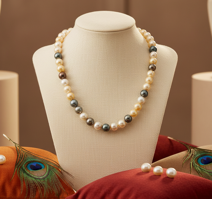 Multi-Colour Pearl String