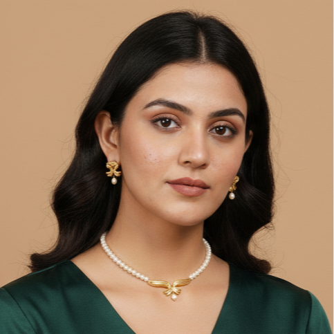 Exquisite Pearl Necklace Set Timeless Elegance