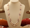 Elegant Multi-Color Freshwater Pearl 2-Line Necklace
