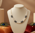 2-Layered White Freshwater Pearl Necklace