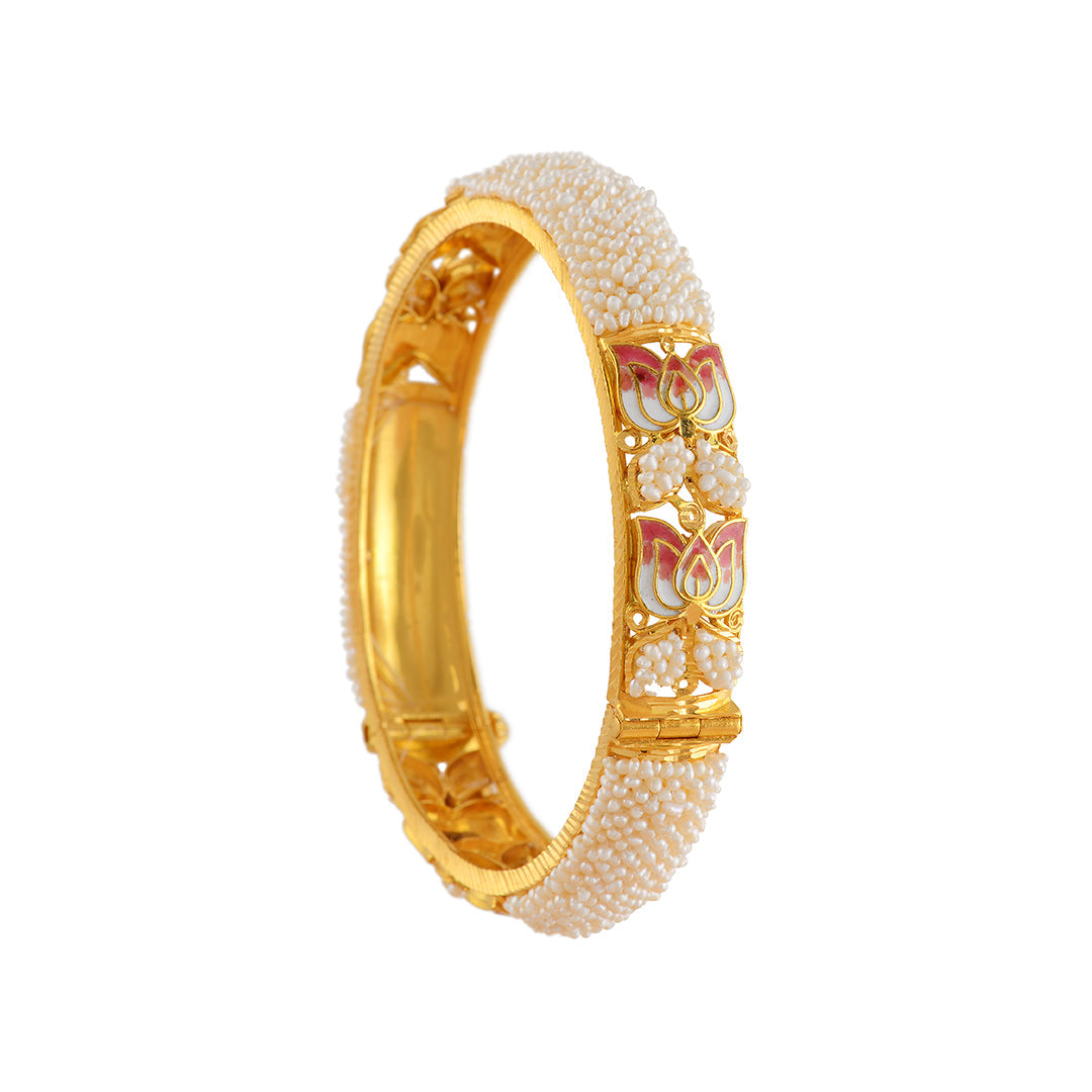 Kakamoti Gold Bangles - Krishna Jewellers Pearls and Gems