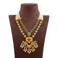 Maharanai  Gold Pearl Long Necklace