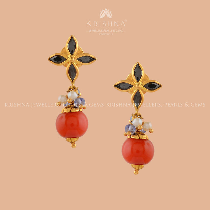 Modern Short Hanging Tops - Krishna Jewellers Pearls and Gems