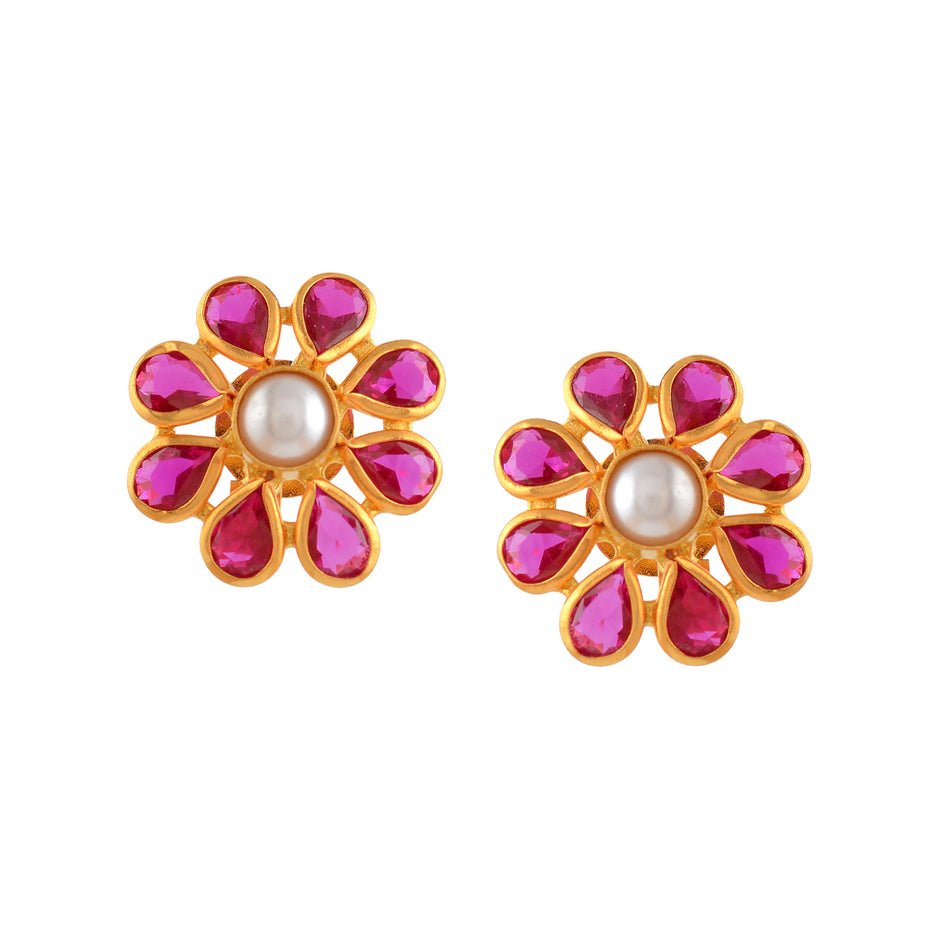 Gold Pearl Earrings Krishna Pearls — free download