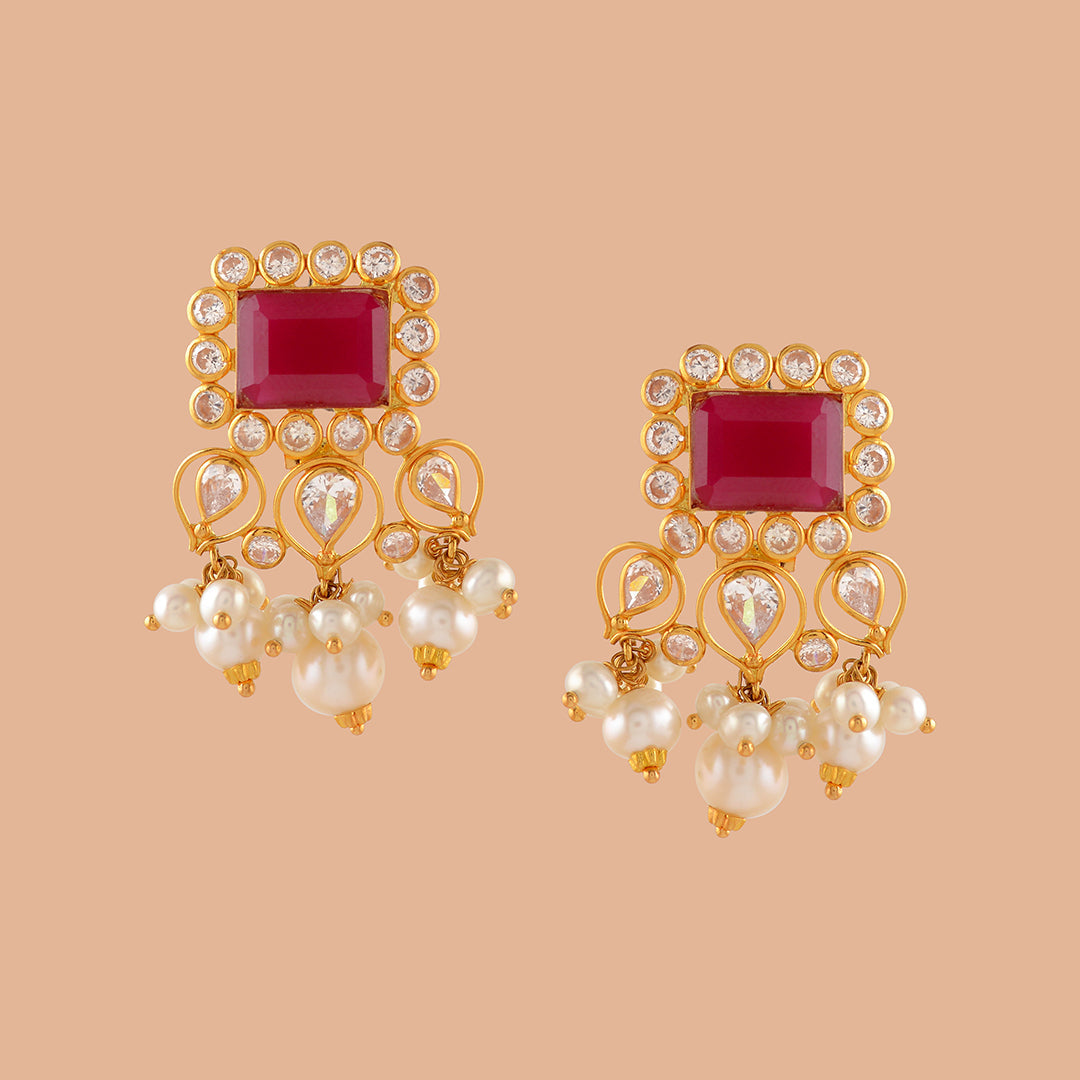 Gold Pearl Tops With Guttapusalu - Krishna Jewellers Pearls and Gems