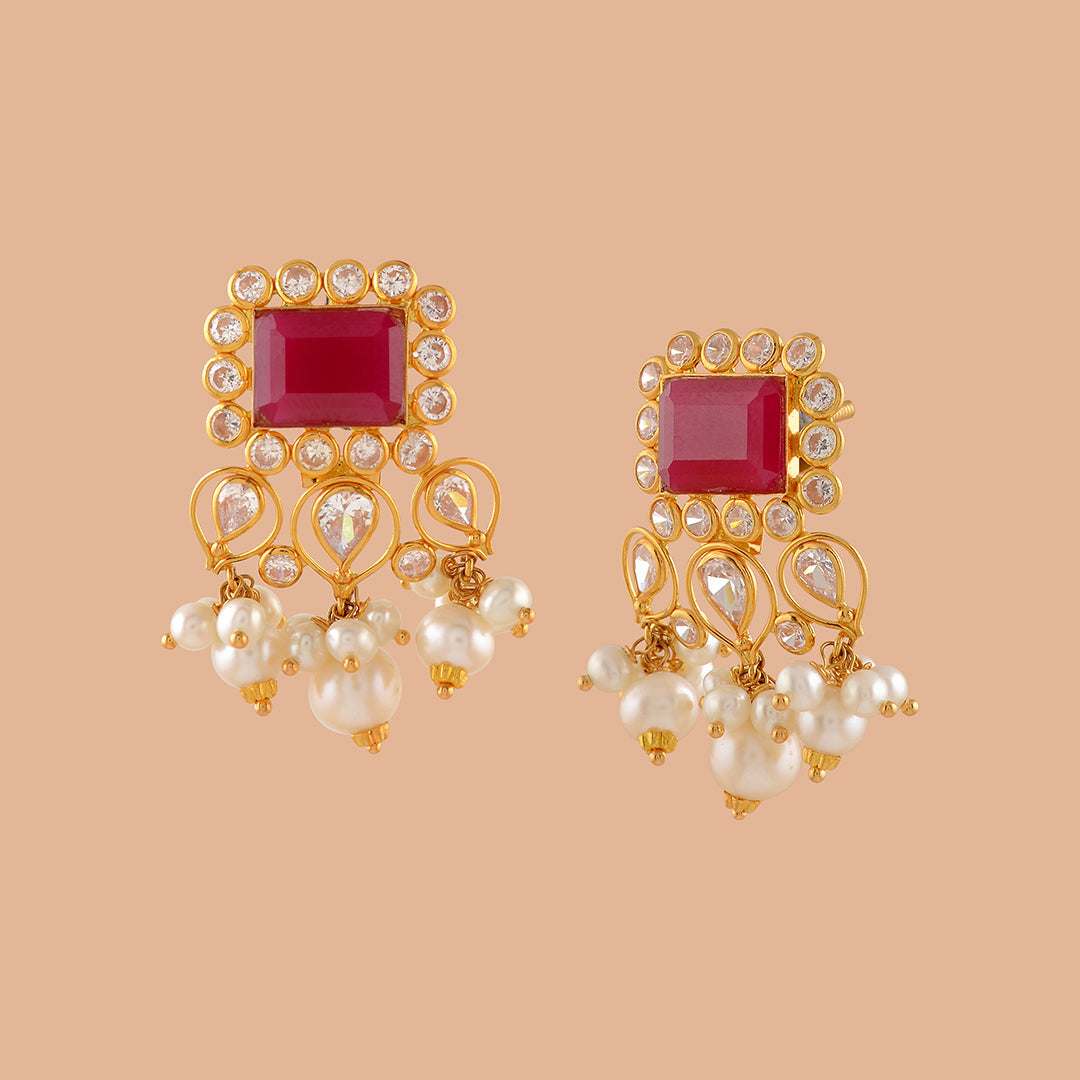 Gold Pearl Tops With Guttapusalu - Krishna Jewellers Pearls and Gems