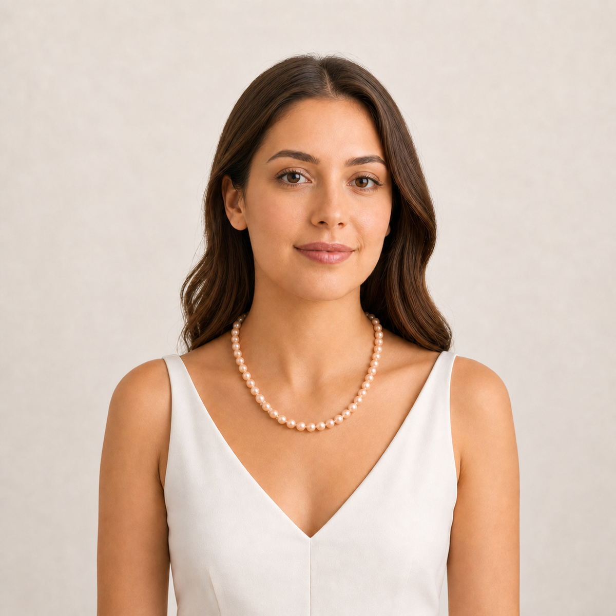 Splendid Pink Freshwater Pearl Necklace