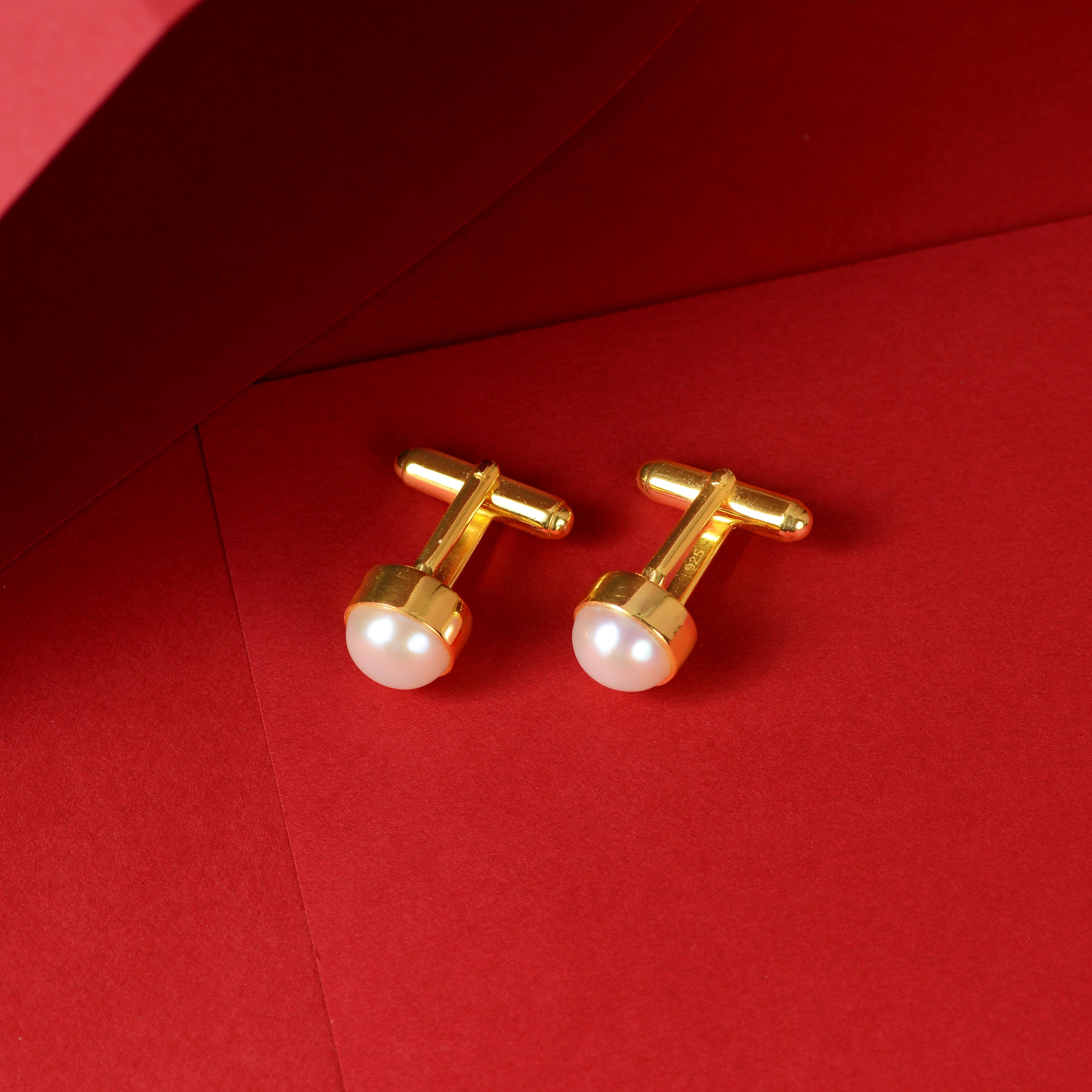 Framed Pearl Cufflink (Pearl Cufflinks)