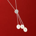 Triple Drop (Pearl Pendant Necklace)