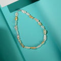Multi-Colored Baroque Pearl Necklace