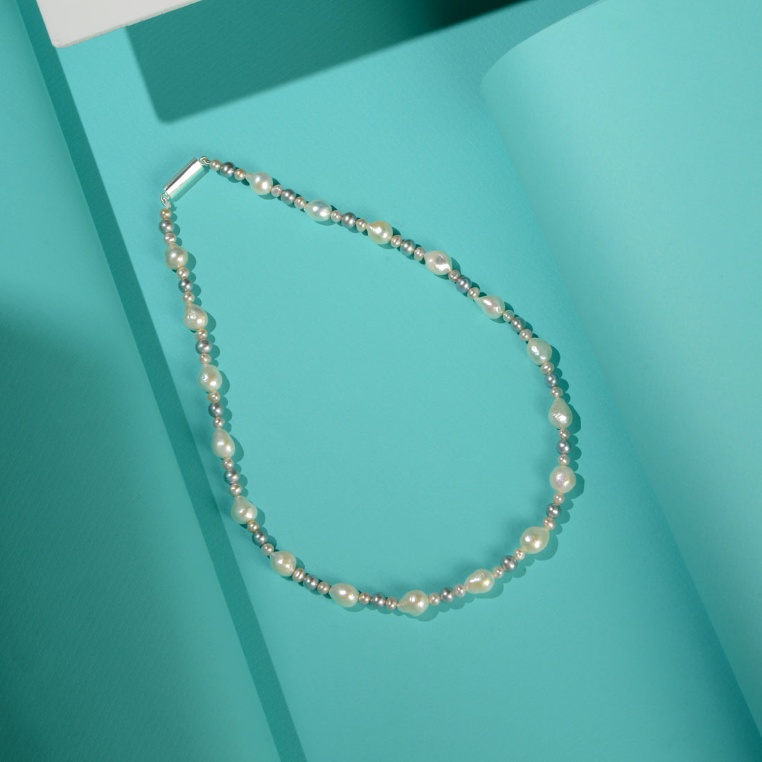 Multi Colored Fresh Water Pearl Necklace