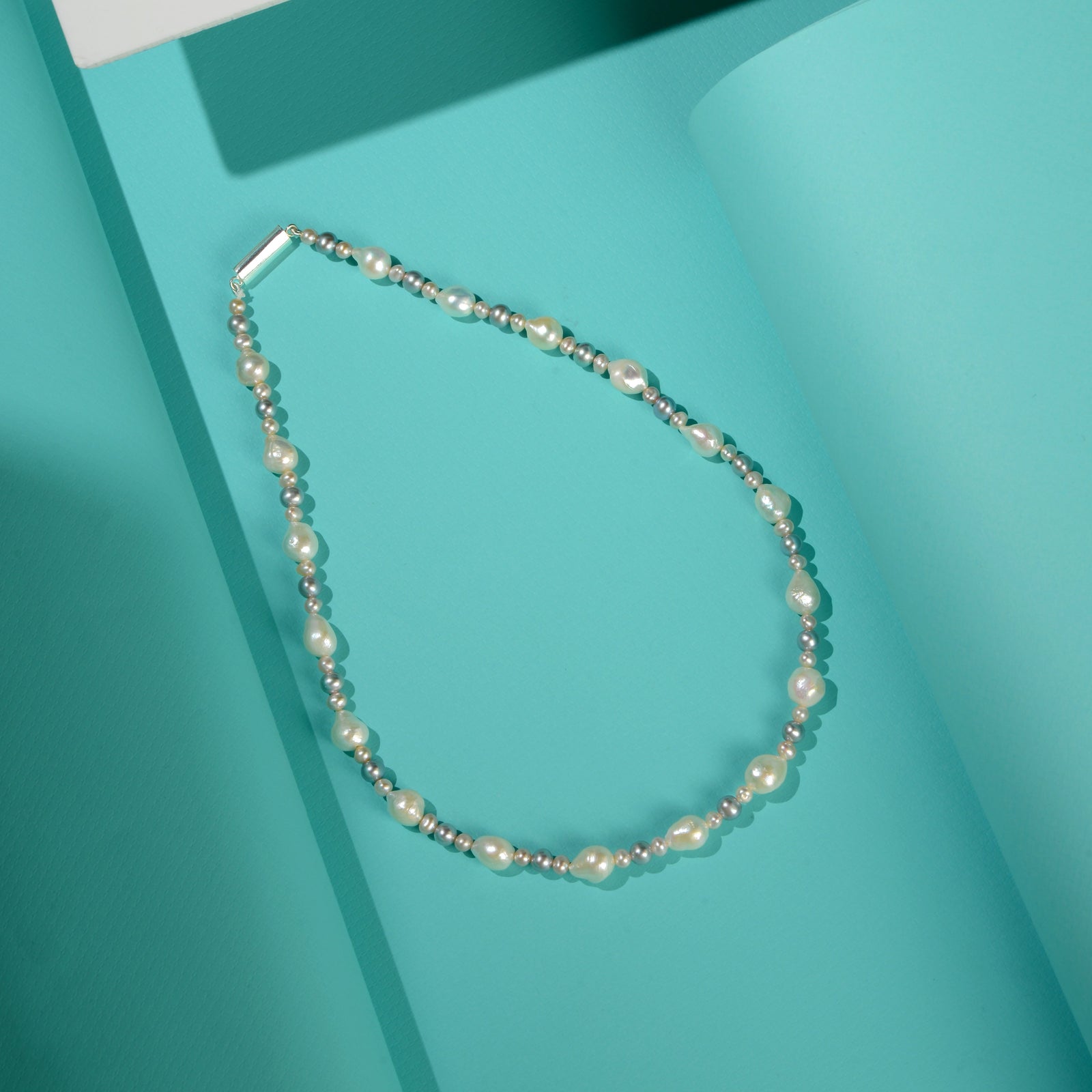 Multi Colored Fresh Water Pearl Necklace